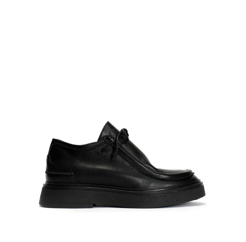 ANONYMOUS CHEZ FLATS SOFT CALF BLACK